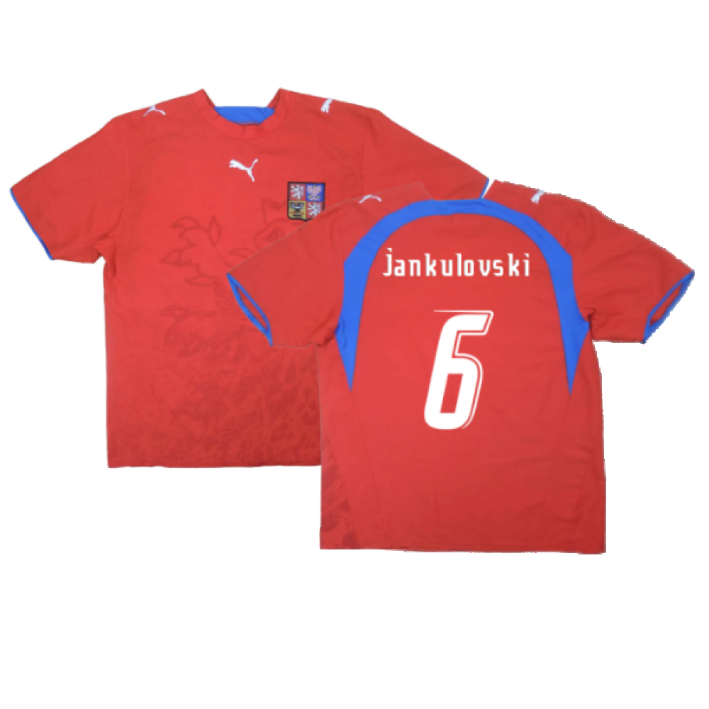 Czech Republic 2006-08 Home Shirt (Excellent) (Jankulovski 6)_0