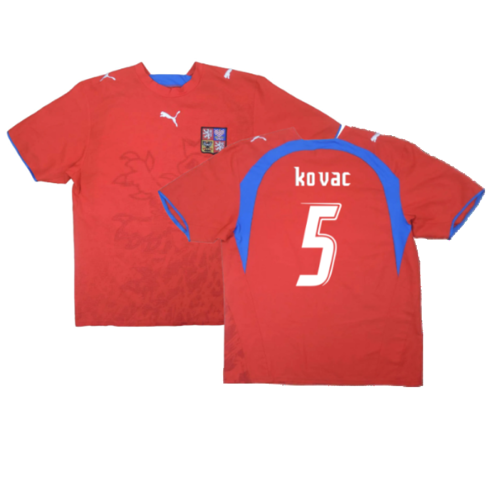 Czech Republic 2006-08 Home Shirt (Excellent) (Kovac 5)_0