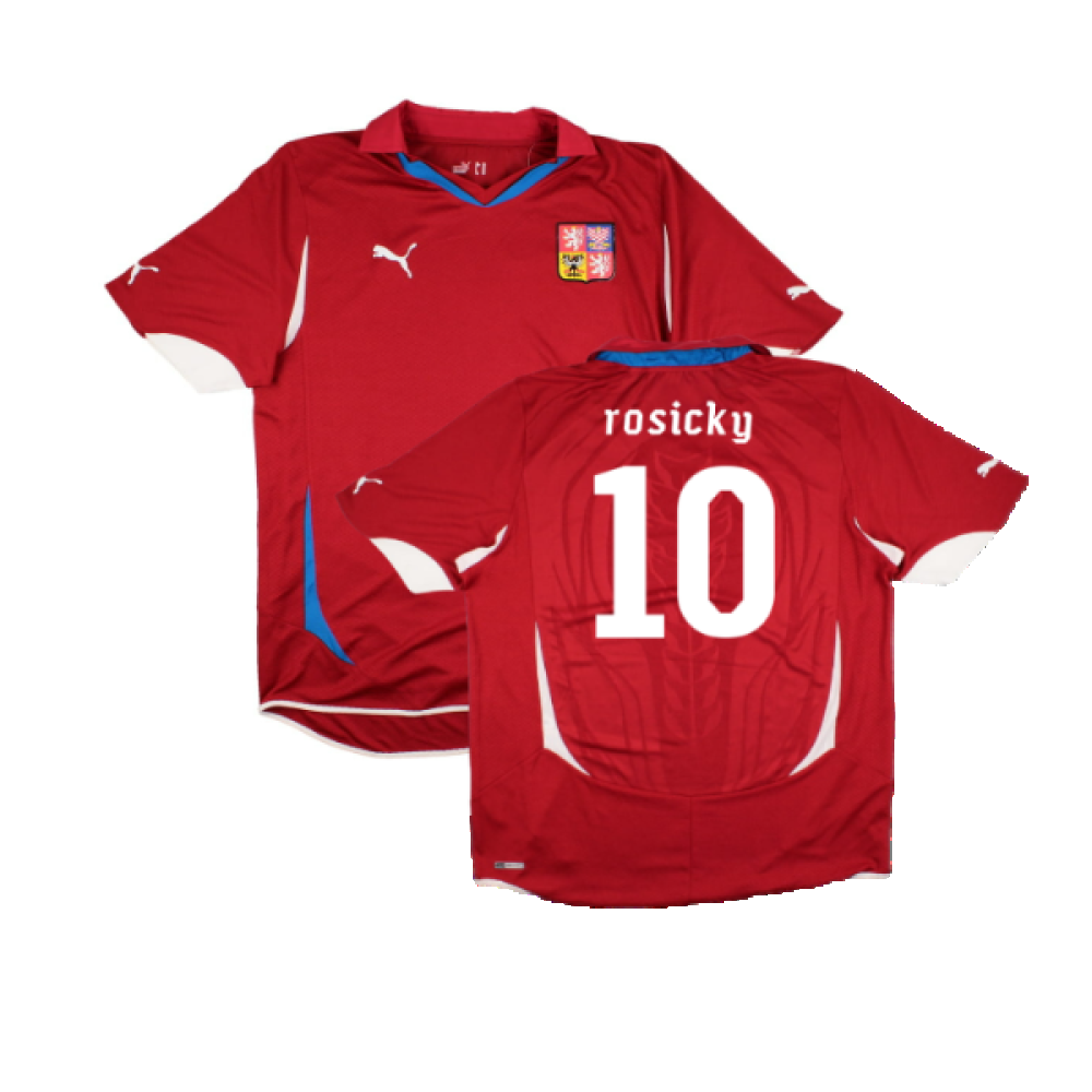 Czech Republic 2010-11 Home Shirt (XL) (BNWT) (Rosicky 10)_0