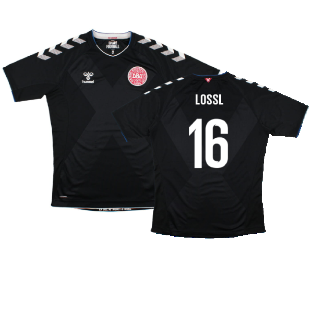 Denmark 2018-19 Goalkeeper Away Shirt (XS) (Very Good) (Lossl 16)_0