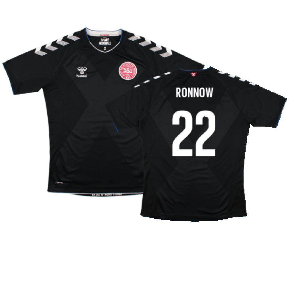 Denmark 2018-19 Goalkeeper Away Shirt (XS) (Very Good) (Ronnow 22)_0