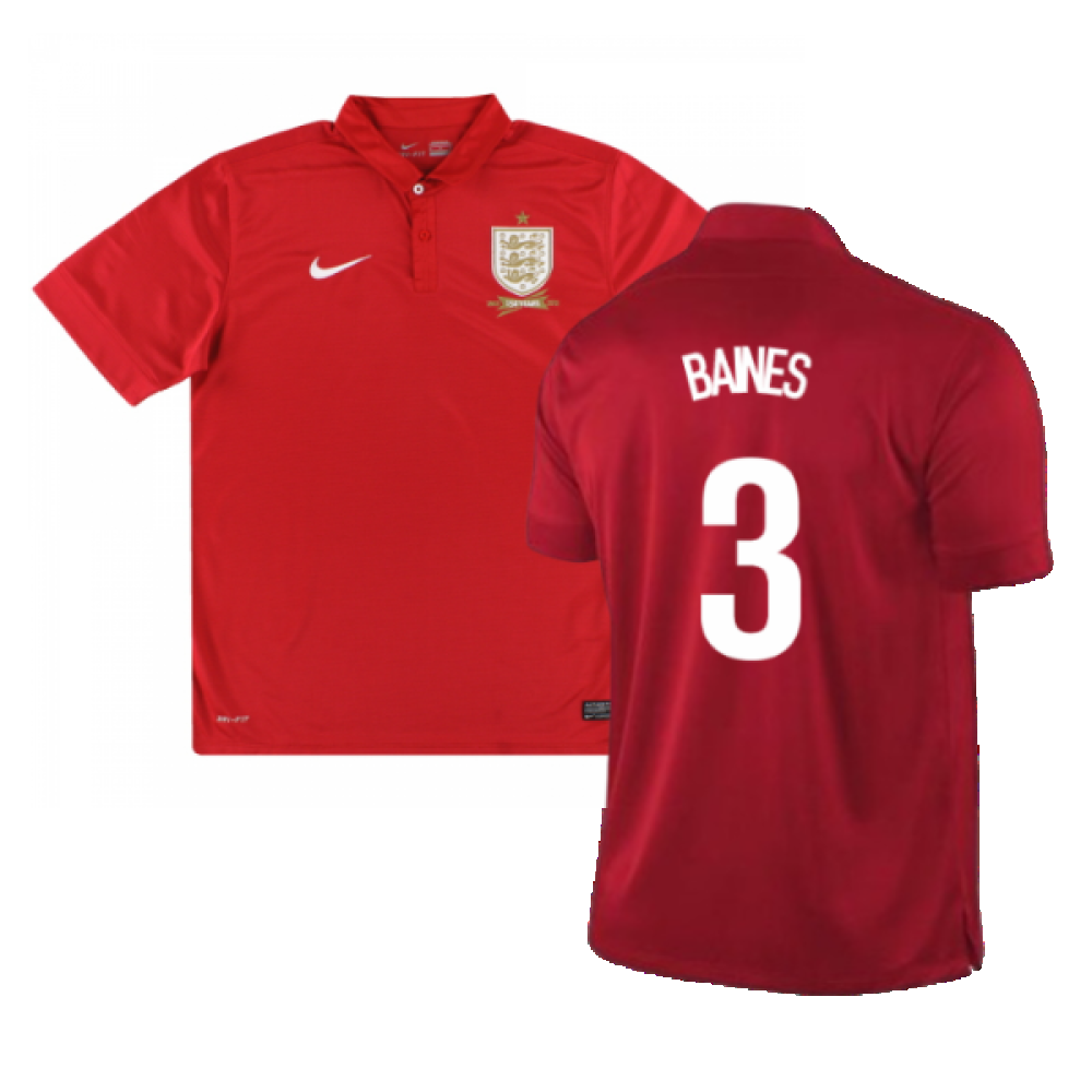 England 2013-14 Away Shirt (M) (Very Good) (BAINES 3)_0