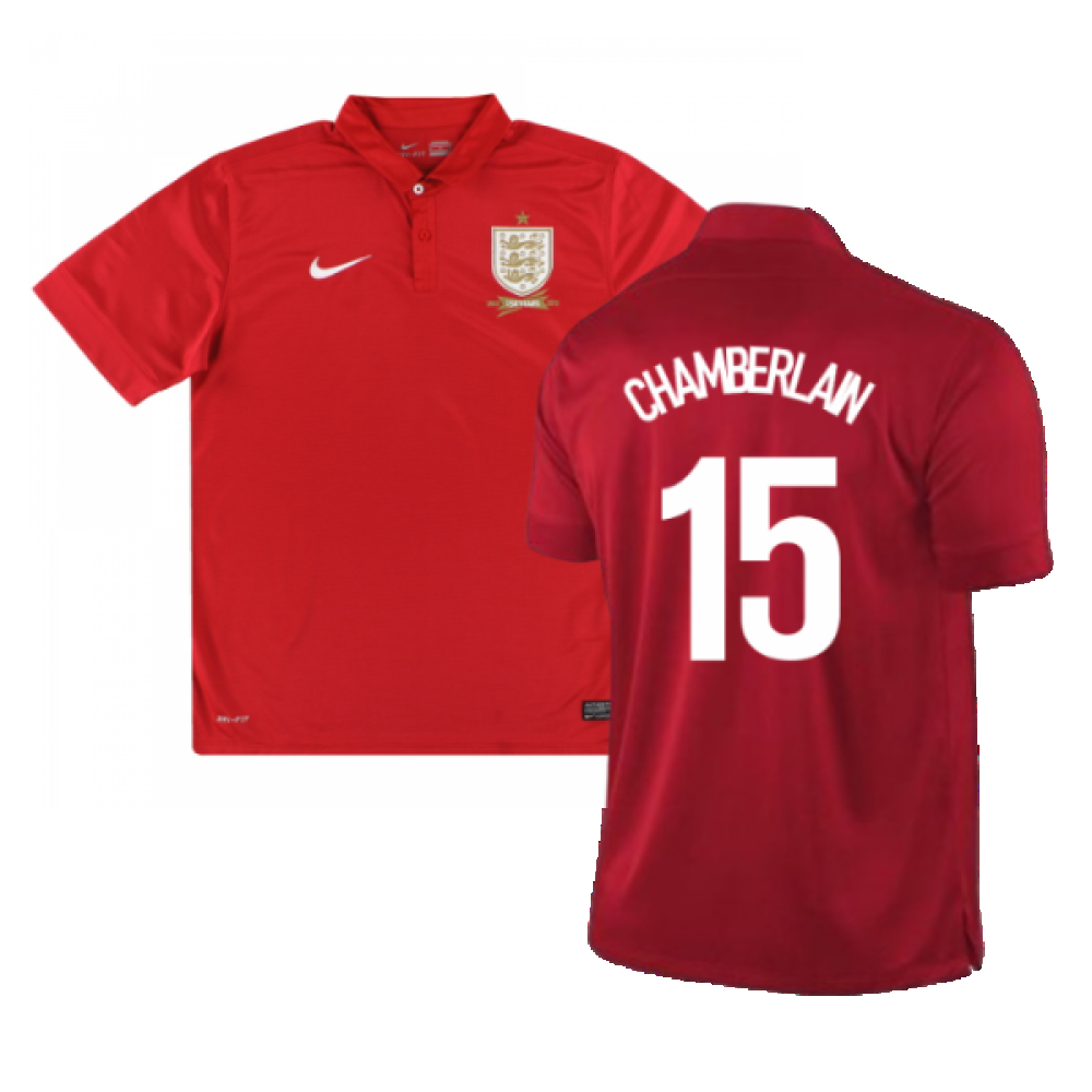 England 2013-14 Away Shirt (M) (Very Good) (CHAMBERLAIN 15)_0