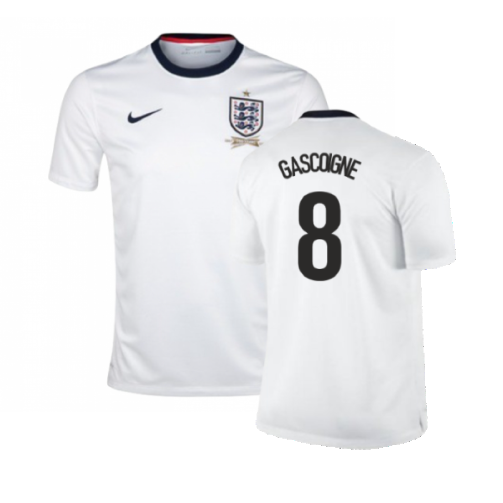 England 2013-14 Home Shirt (Fair) (GASCOIGNE 8)_0