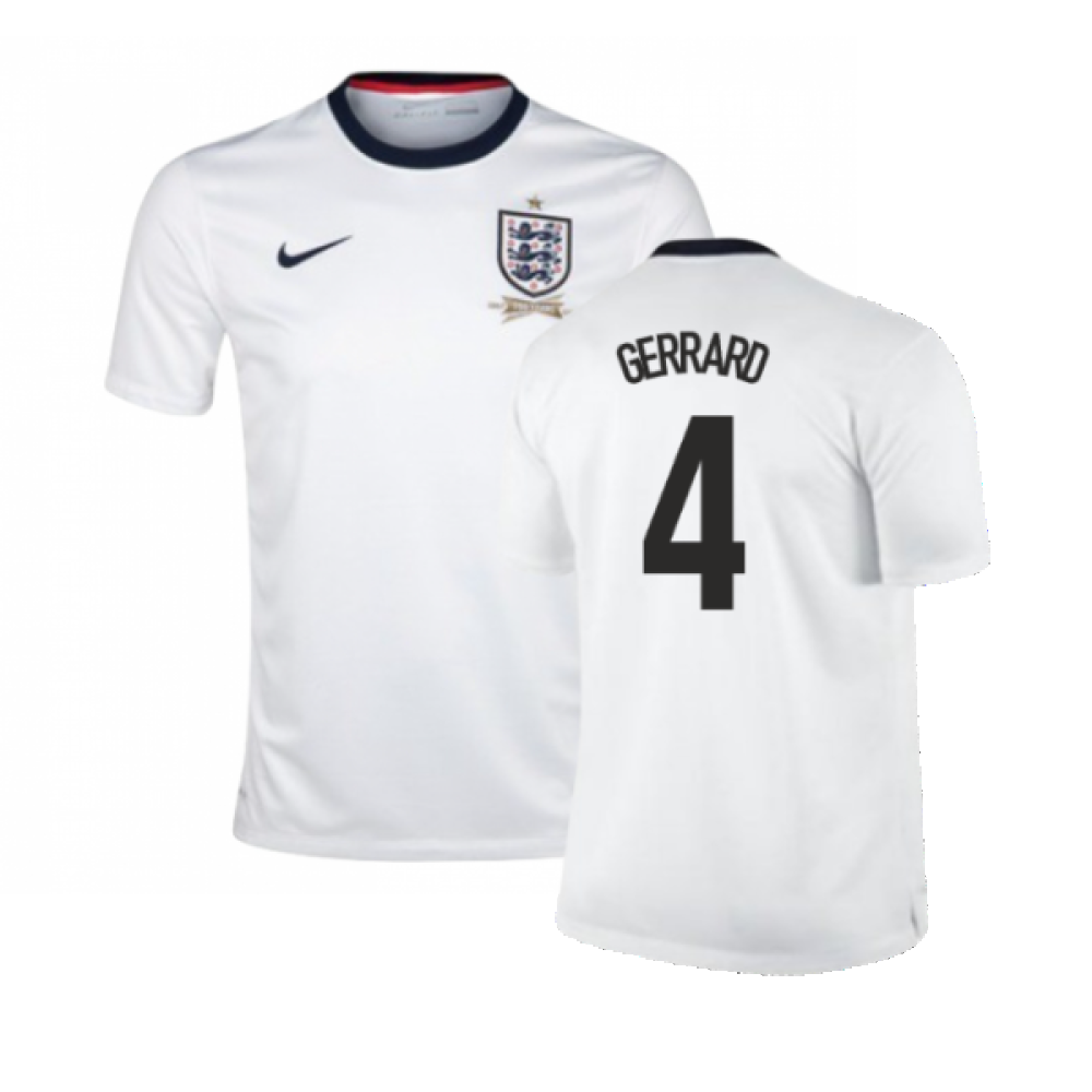 England 2013-14 Home Shirt (S) (Excellent) (GERRARD 4)_0