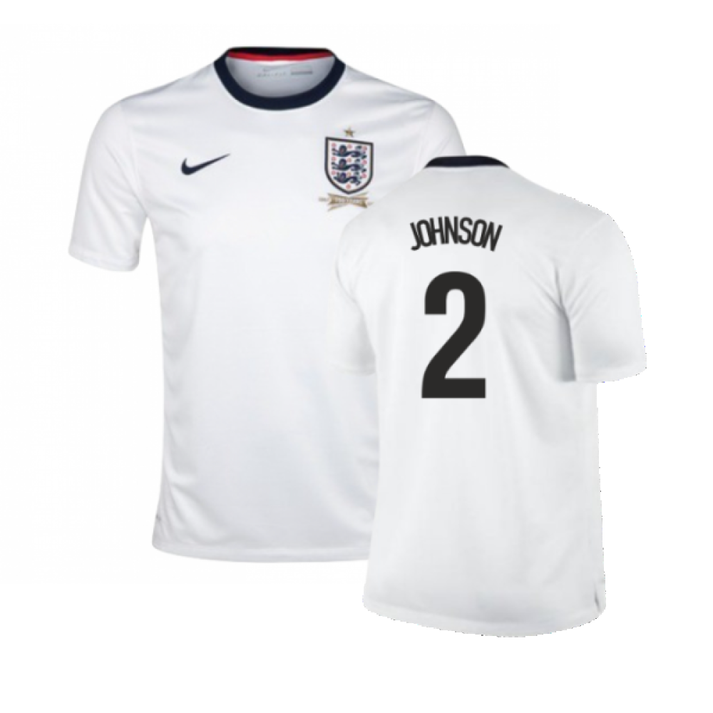 England 2013-14 Home Shirt (S) (Excellent) (JOHNSON 2)_0