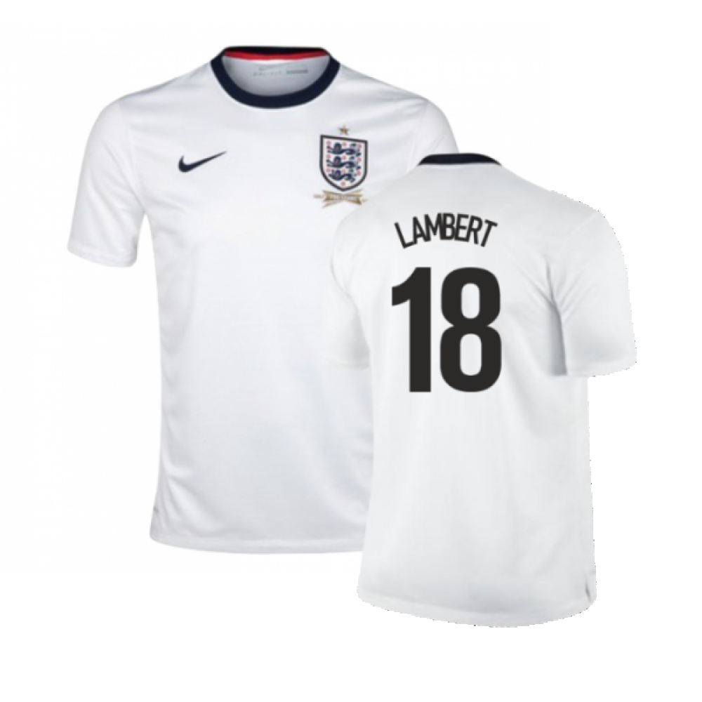 England 2013-14 Home Shirt (S) (Excellent) (LAMBERT 18)_0