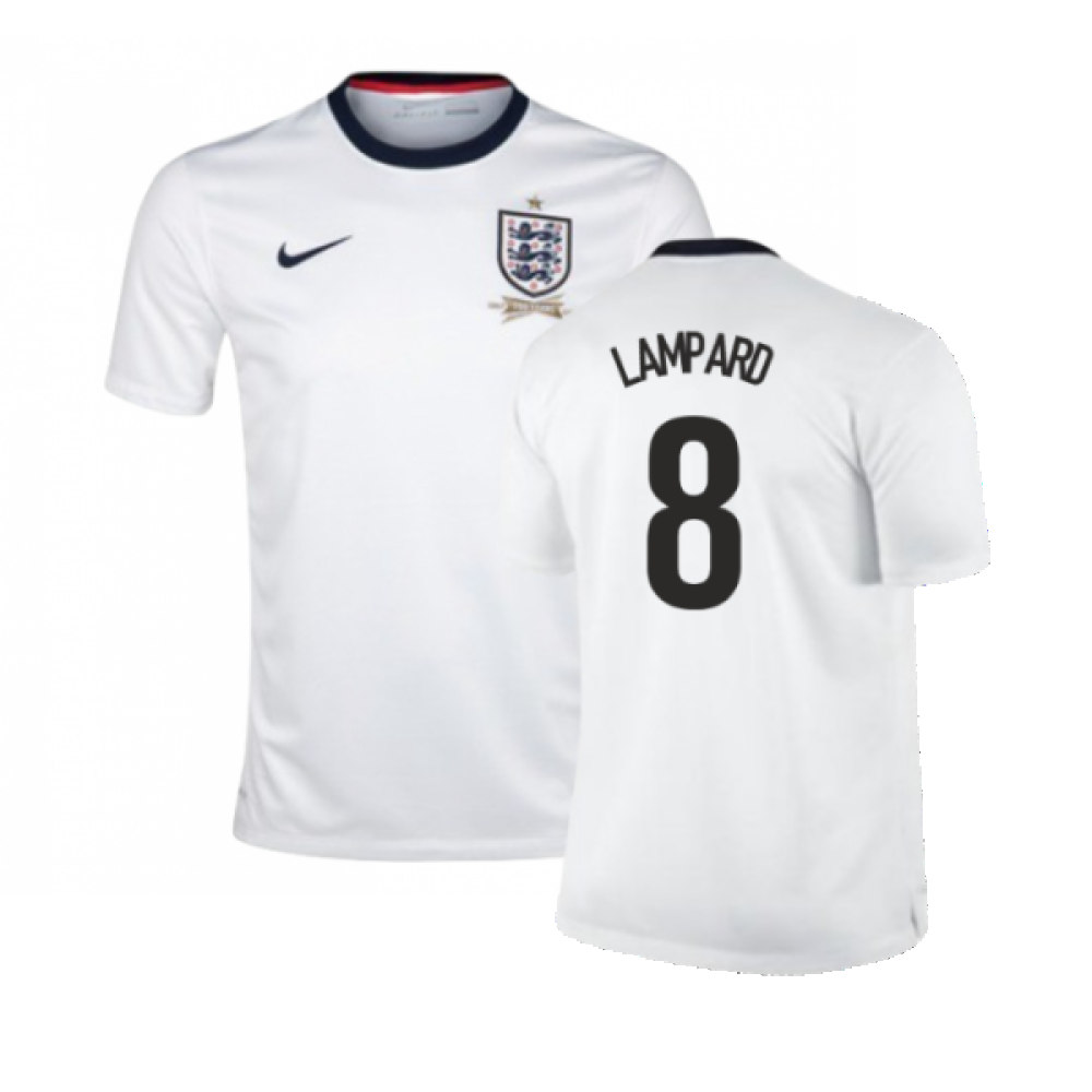 England 2013-14 Home Shirt (S) (Excellent) (LAMPARD 8)_0