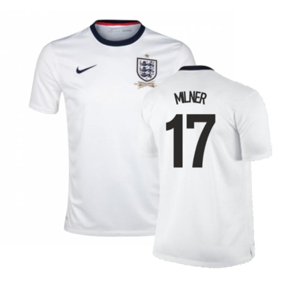 England 2013-14 Home Shirt (XS) (Good) (MILNER 17)_0