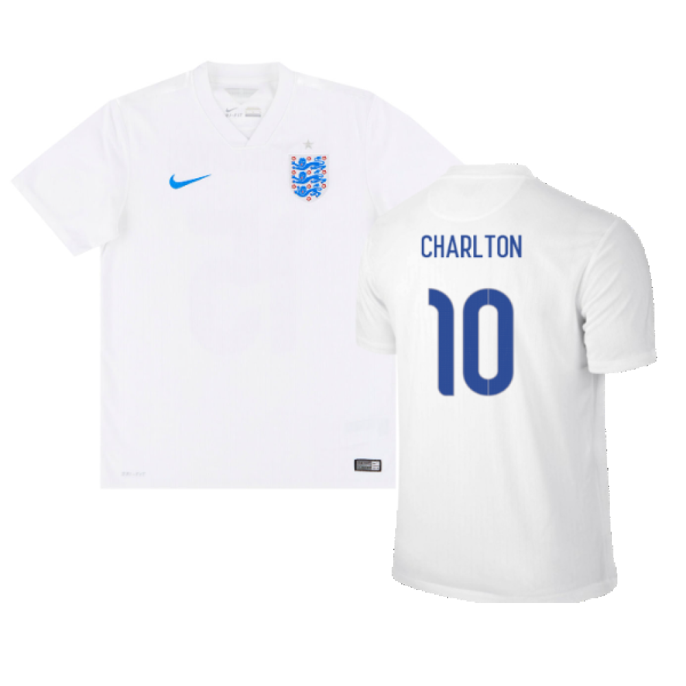 England 2014-15 Home Shirt (S) (Very Good) (CHARLTON 10)_0