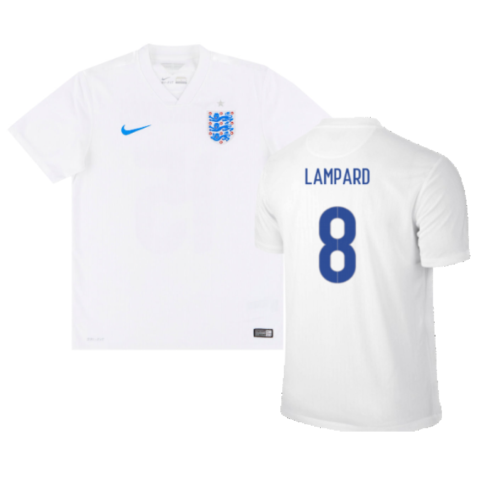 England 2014-15 Home (M) (Very Good) (LAMPARD 8)_0