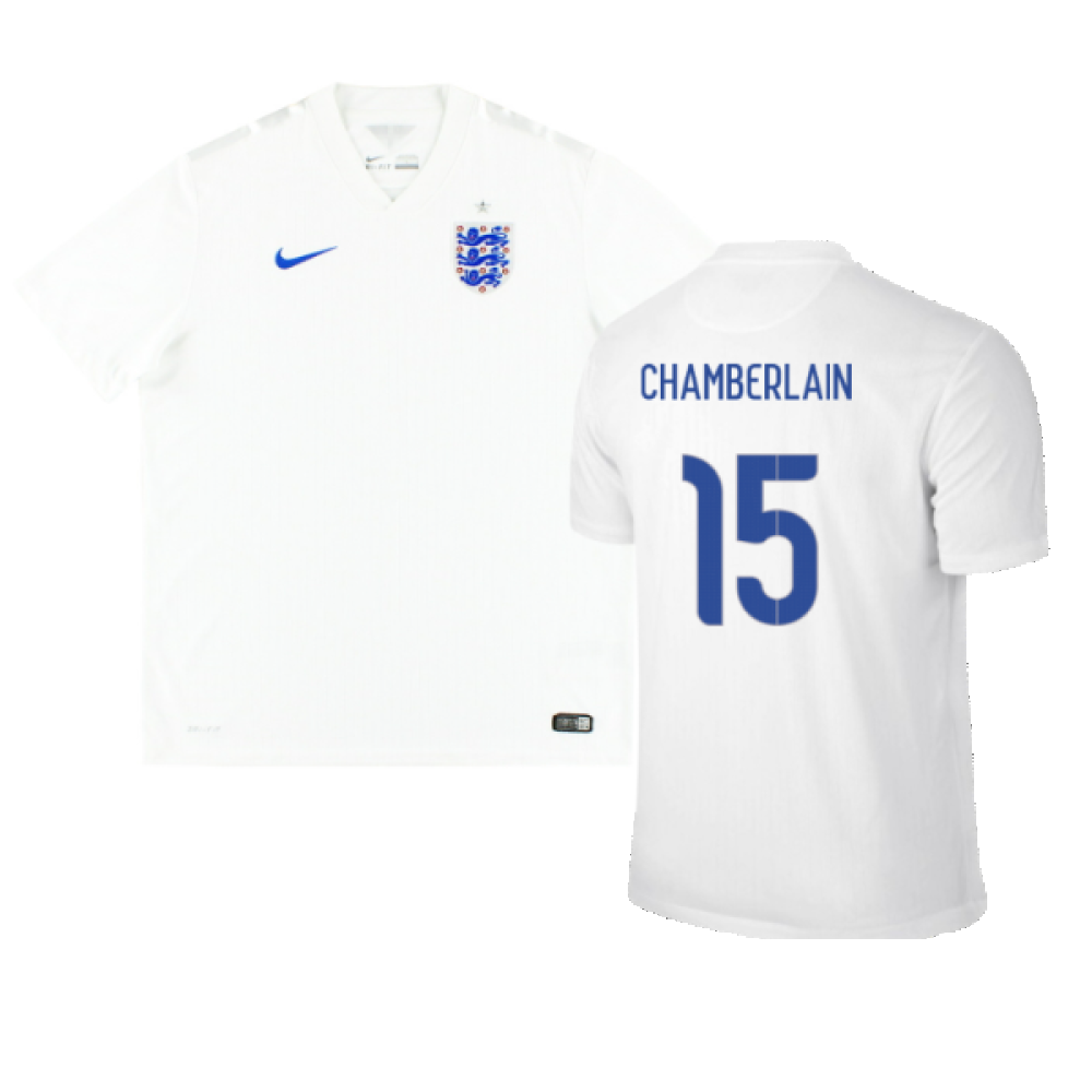 England 2014-16 Home Shirt (XL) (Good) (CHAMBERLAIN 15)_0