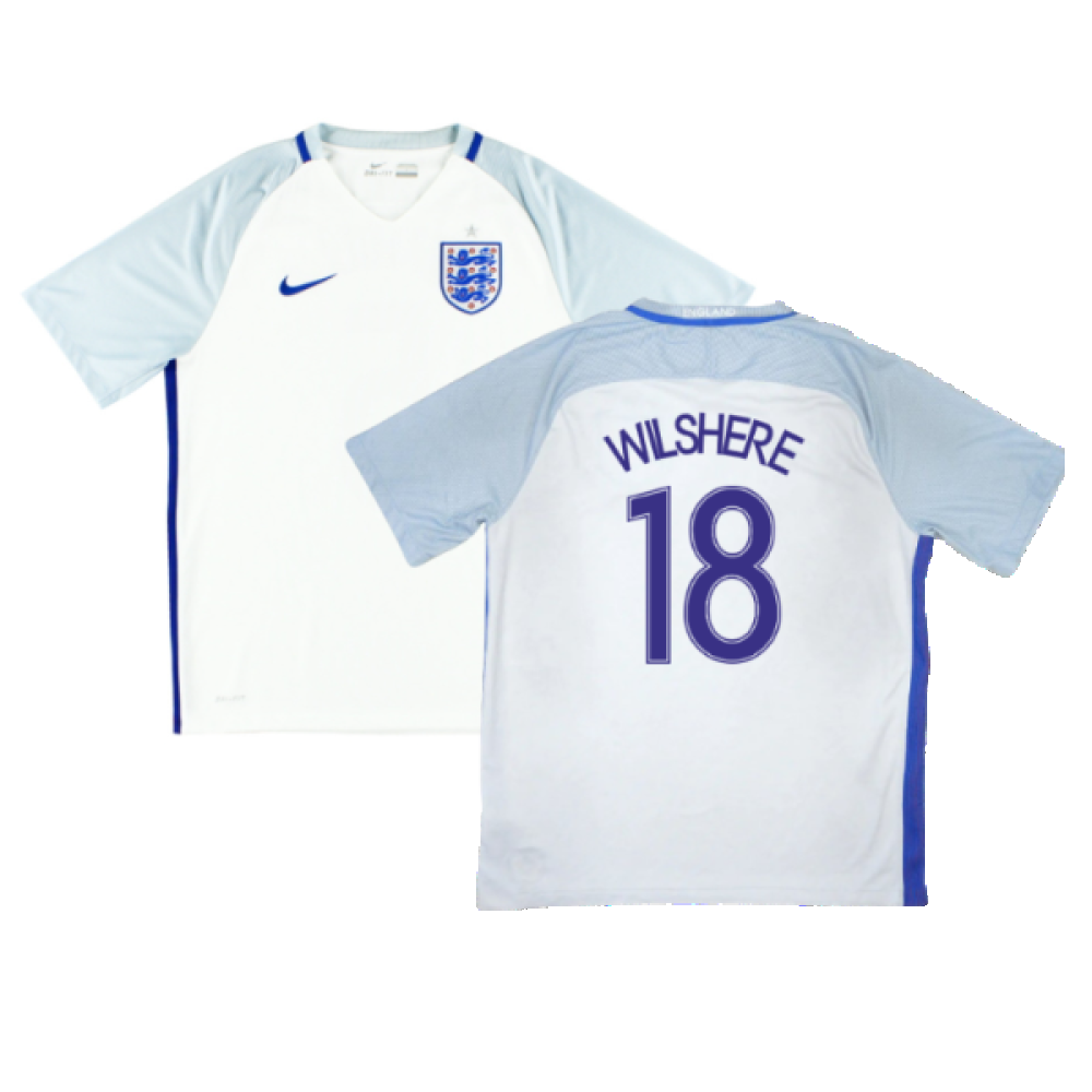 England 2016-17 Home Shirt (M) (Excellent) (Wilshere 18)_0