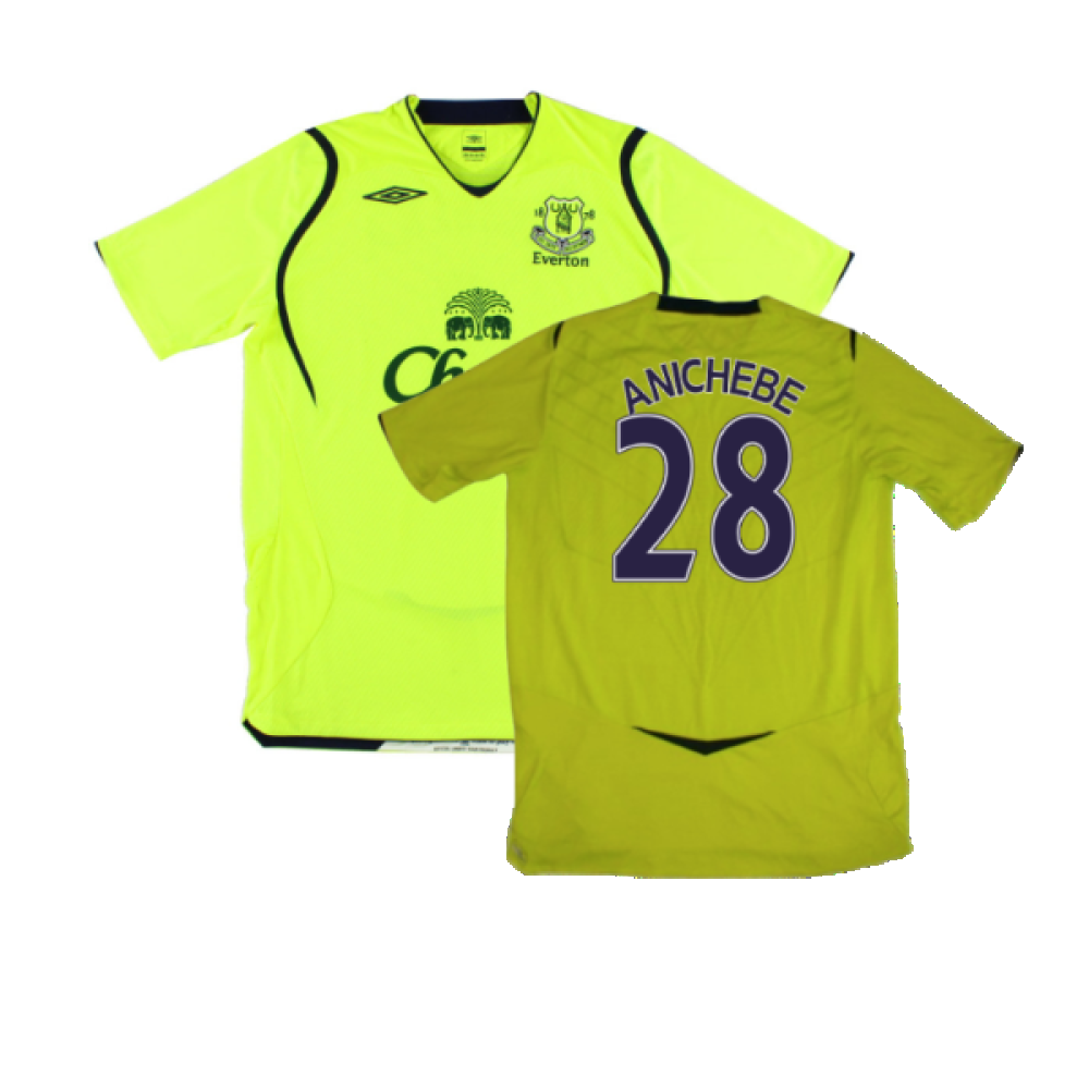 Everton 2008-09 Third Shirt (Excellent) (Anichebe 28)_0