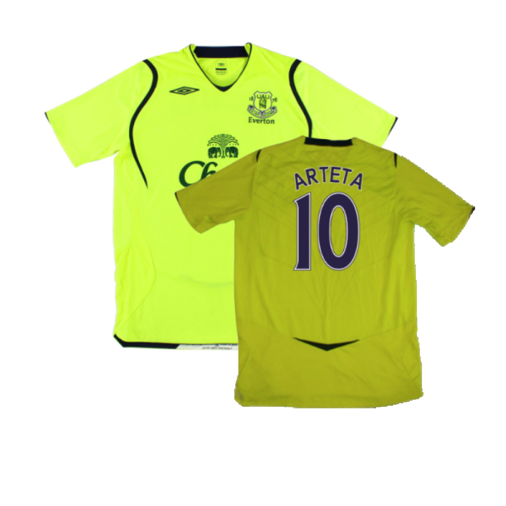 Everton 2008-09 Third Shirt (Excellent) (Arteta 10)_0