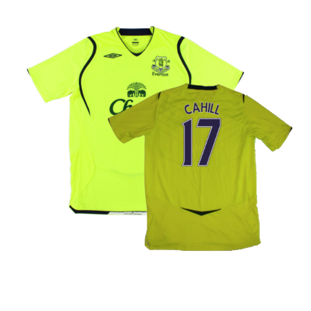 Everton 2008-09 Third Shirt (Excellent) (Cahill 17)_0