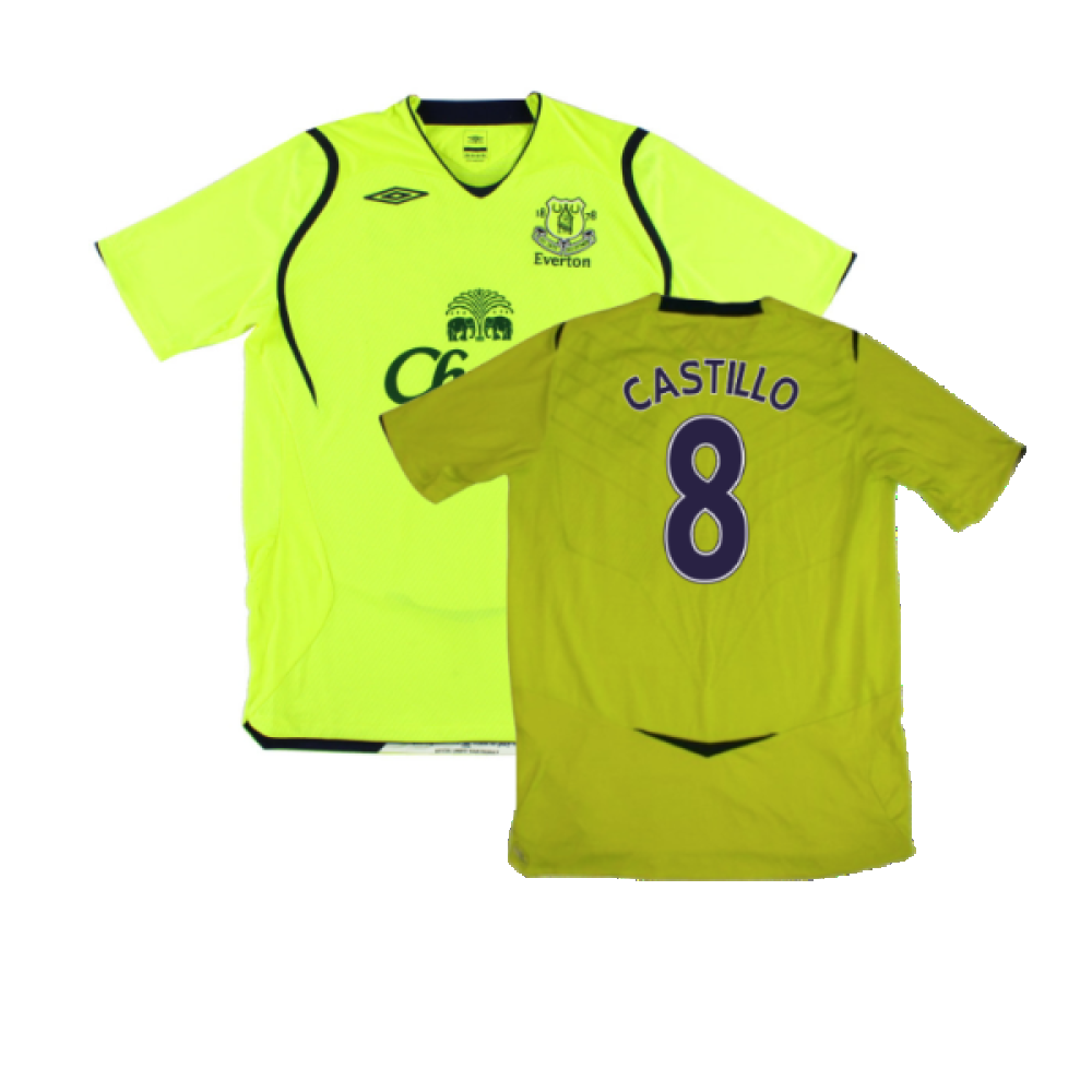 Everton 2008-09 Third Shirt (Excellent) (Castillo 8)_0