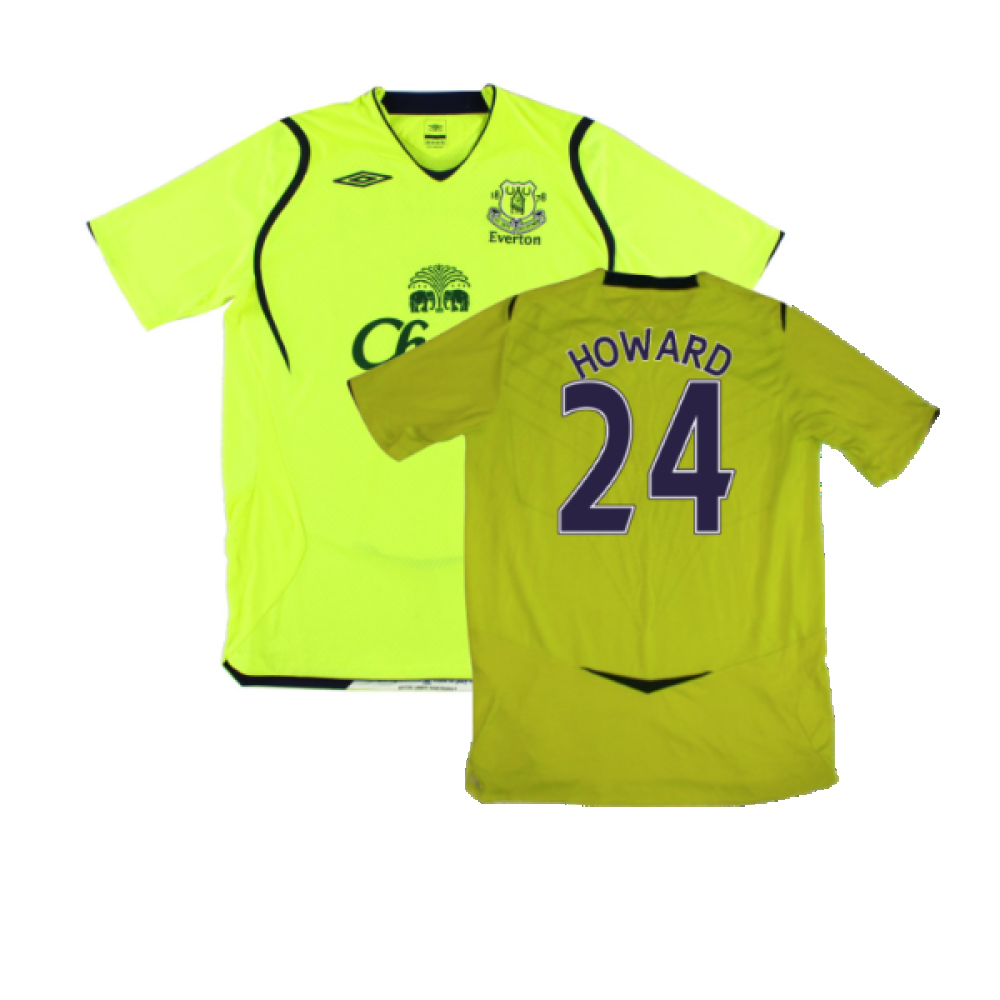 Everton 2008-09 Third Shirt (Excellent) (Howard 24)_0