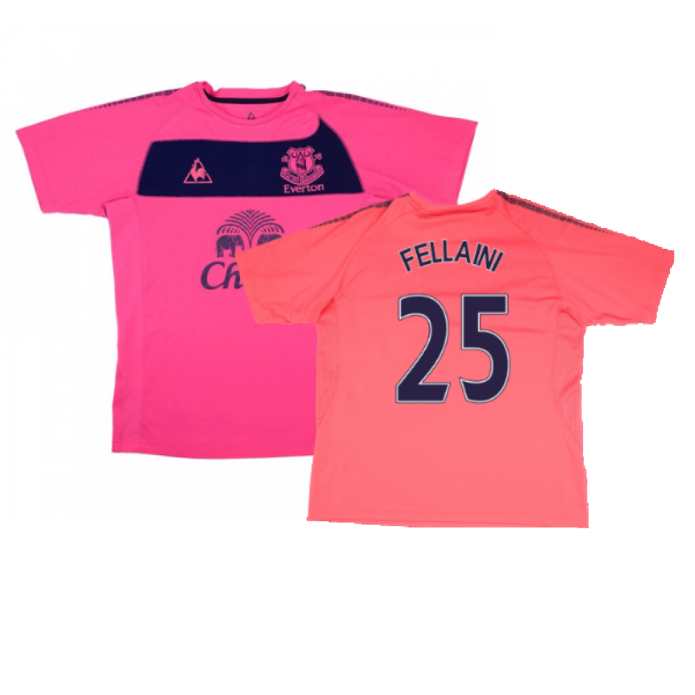 Everton 2010-11 Away Shirt (3XL) (Fair) (Fellaini 25)_0