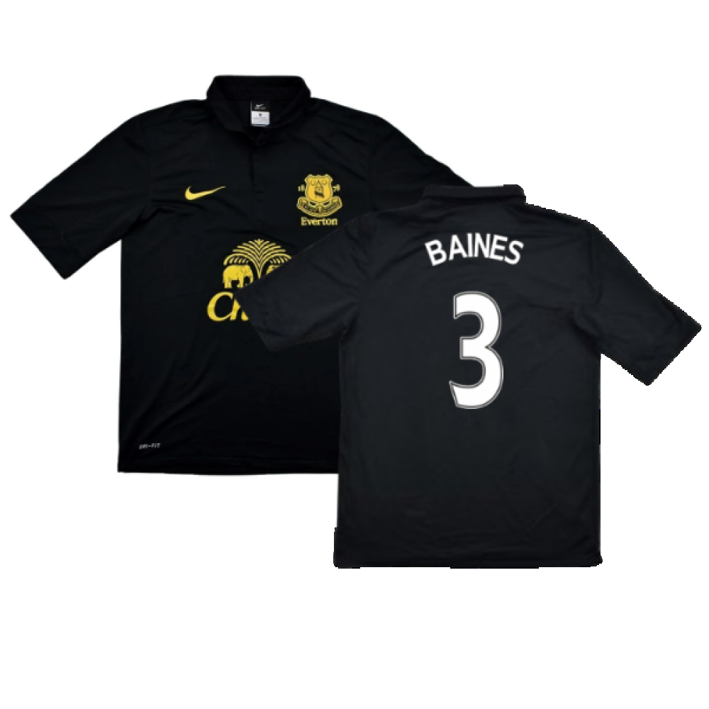 Everton 2012-13 Away Shirt (S) (Excellent) (BAINES 3)_0