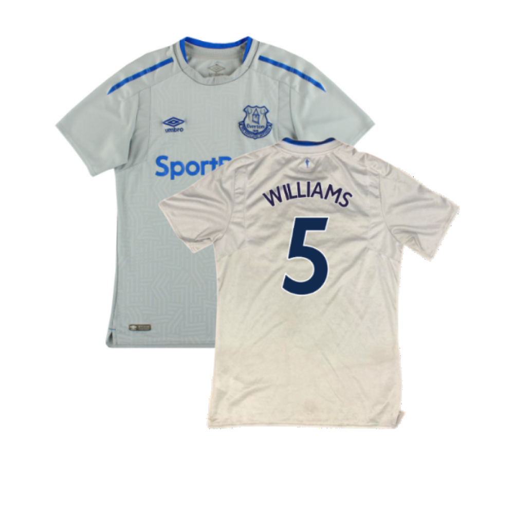 Everton 2017-18 Away Shirt (Good) (Williams 5)_0