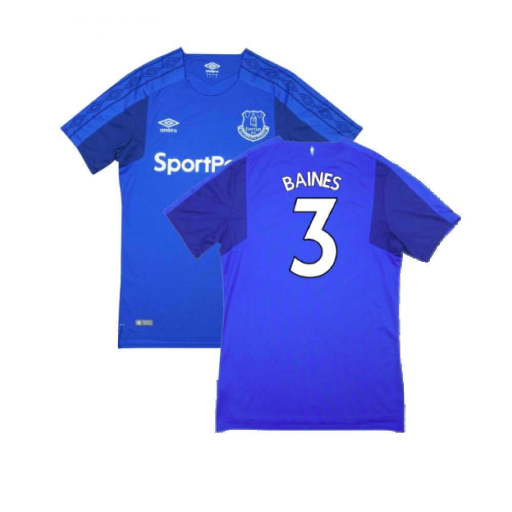 Everton 2017-18 Home Shirt (Excellent) (Baines 3)_0