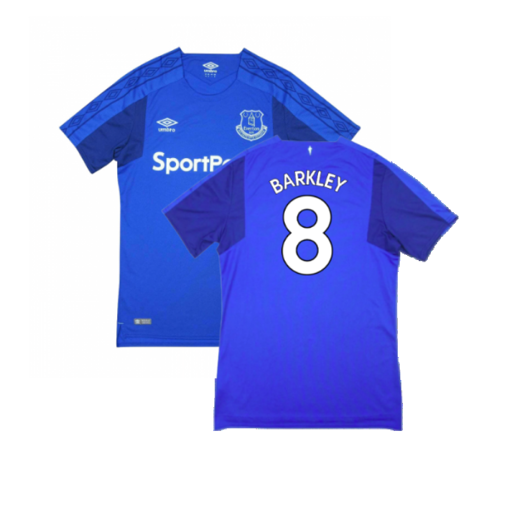 Everton 2017-18 Home Shirt (Excellent) (Barkley 8)_0