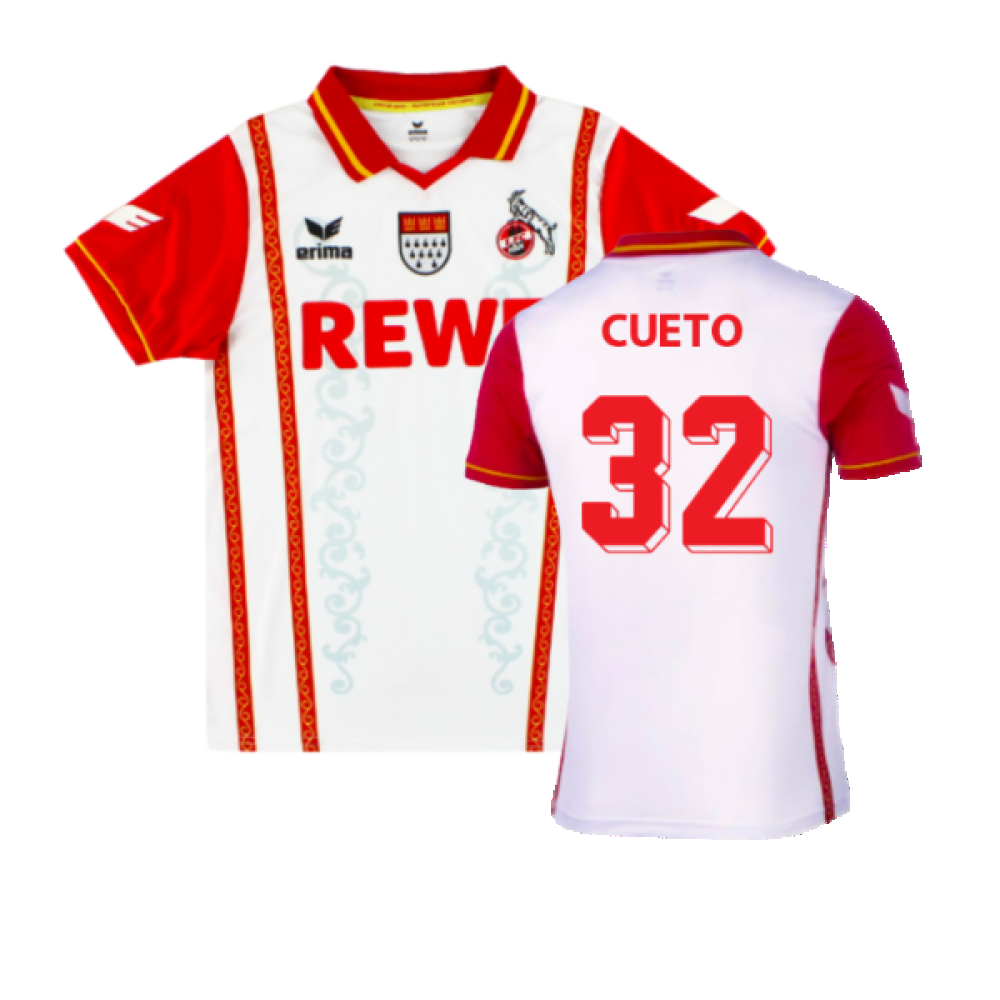 FC Koln 2014 Home Festival Shirt (3XL) (Excellent) (Cueto 32)_0