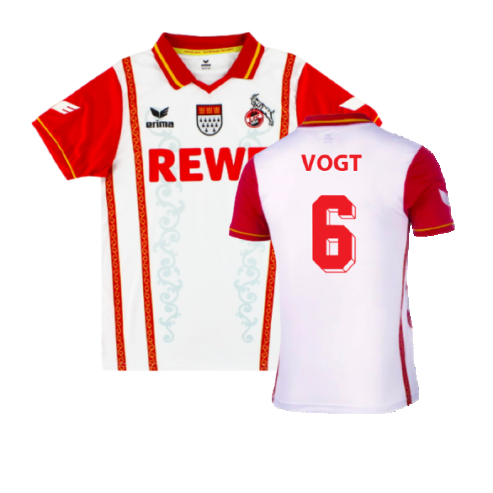 FC Koln 2014 Home Festival Shirt (3XL) (Excellent) (Vogt 6)_0