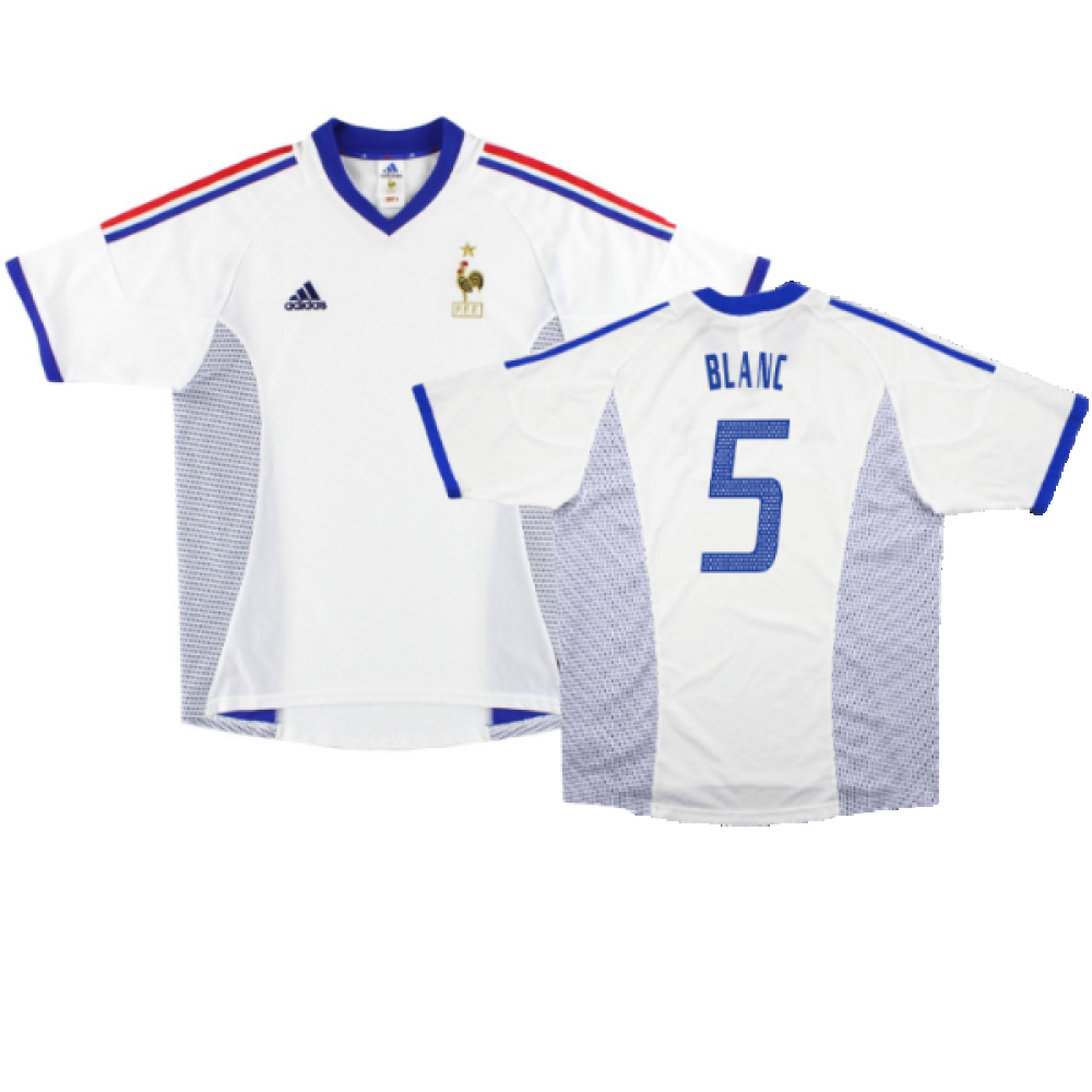 France 2002-04 Away Shirt (L) (Excellent) (BLANC 5)_0