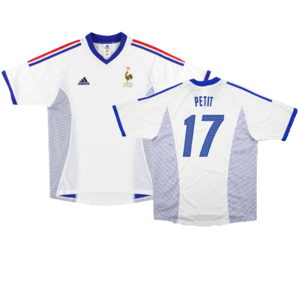 France 2002-04 Away Shirt (L) (Excellent) (Petit 17)_0