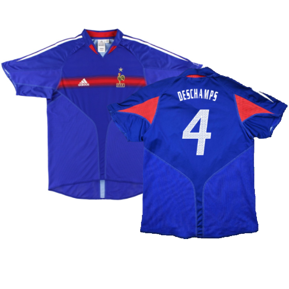 France 2004-06 Home Shirt (S) (Very Good) (DESCHAMPS 4)_0