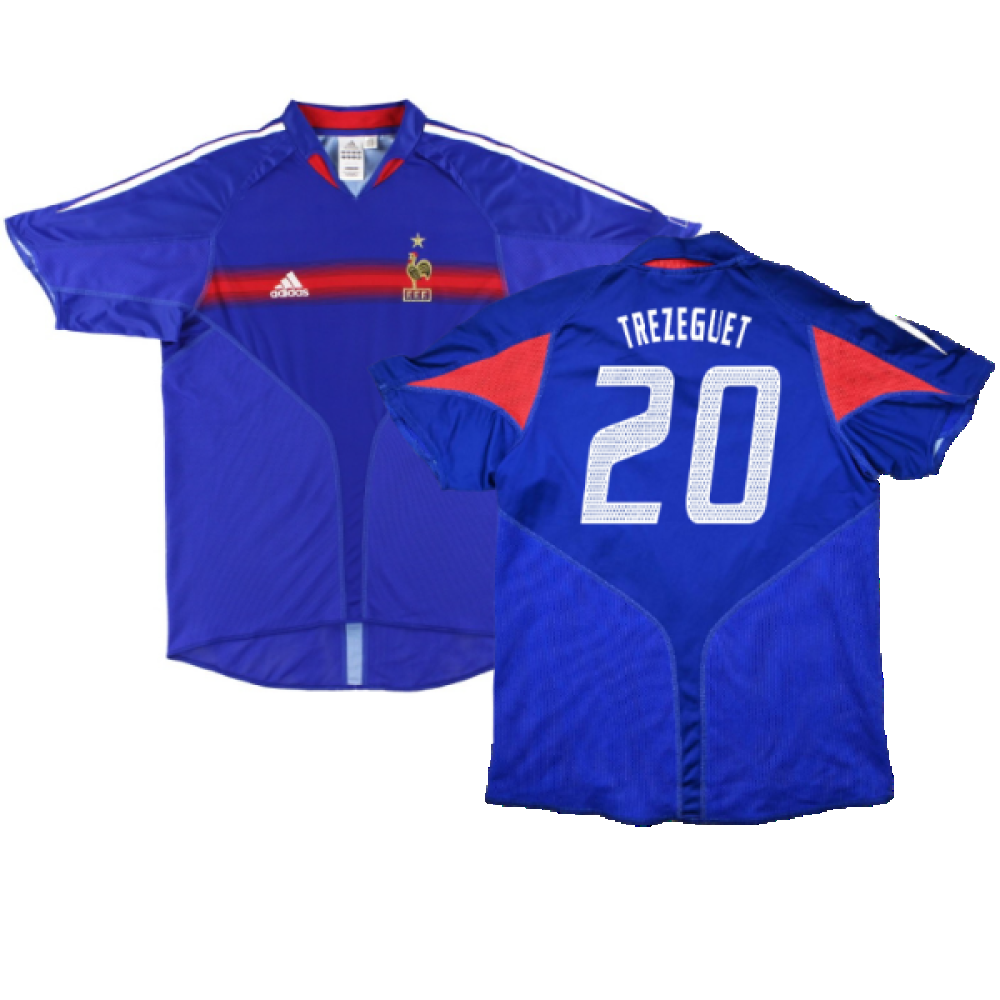 France 2004-06 Home Shirt (XL) (Excellent) (Trezeguet 20)_0