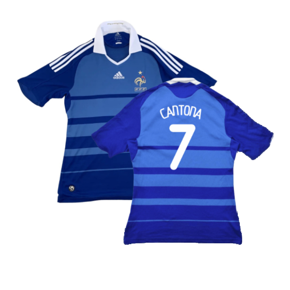 France 2008-09 Home Shirt (Excellent) (Cantona 7)_0