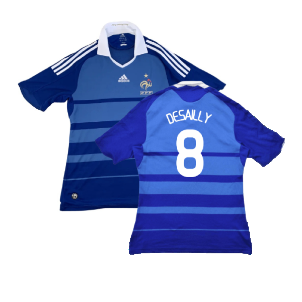 France 2008-09 Home Shirt (Very Good) (Desailly 8)_0