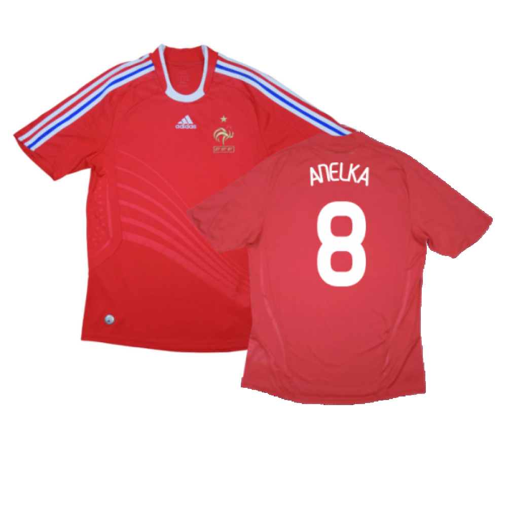 France 2008-10 Away Shirt (M) (Excellent) (Anelka 8)_0