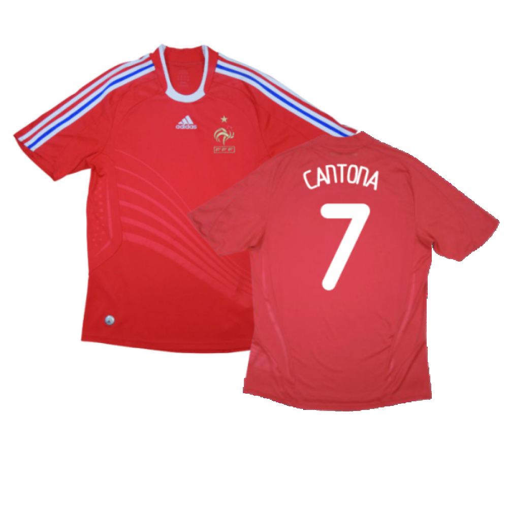 France 2008-10 Away Shirt (M) (Excellent) (Cantona 7)_0