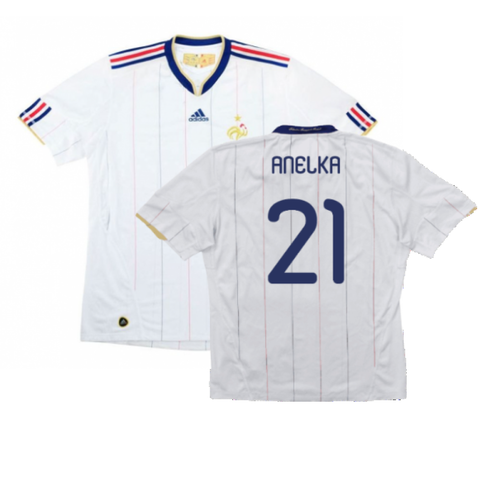 France 2010-11 Away Shirt (M) (Excellent) (Anelka 21)_0