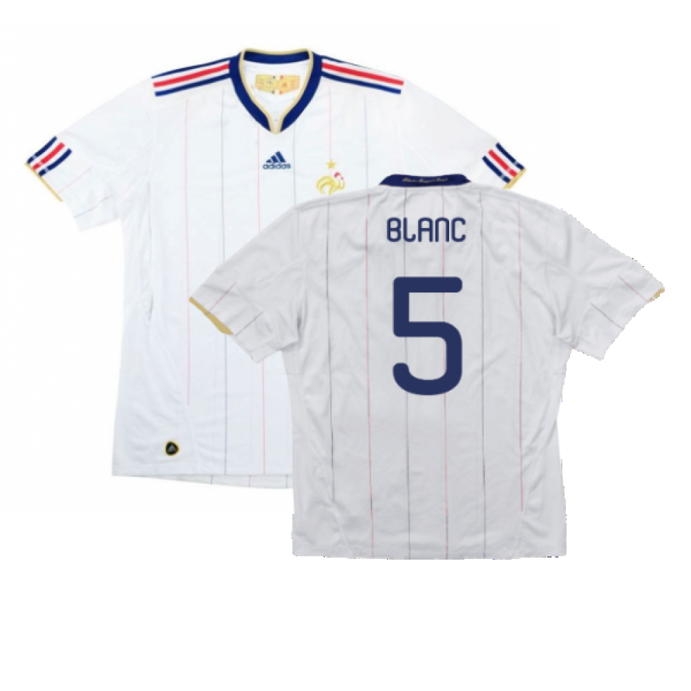 France 2010-11 Away Shirt (M) (Excellent) (BLANC 5)_0