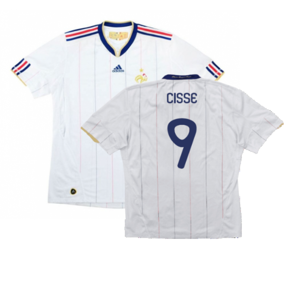 France 2010-11 Away Shirt (M) (Excellent) (Cisse 9)_0