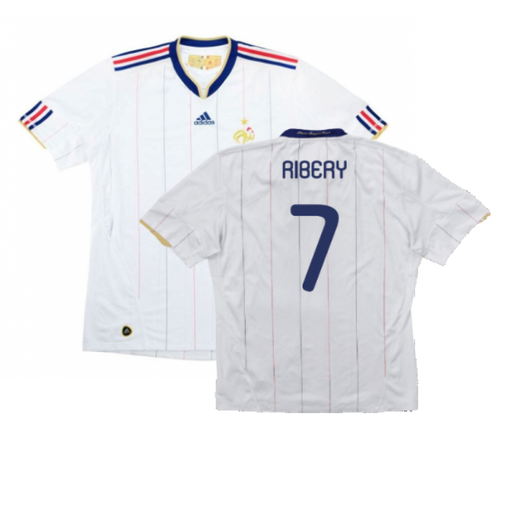 France 2010-11 Away Shirt (M) (Excellent) (Ribery 7)_0