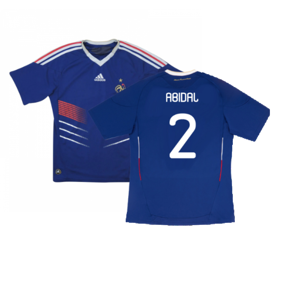 France 2010-11 Home Shirt (L) (Very Good) (Abidal 2)_0