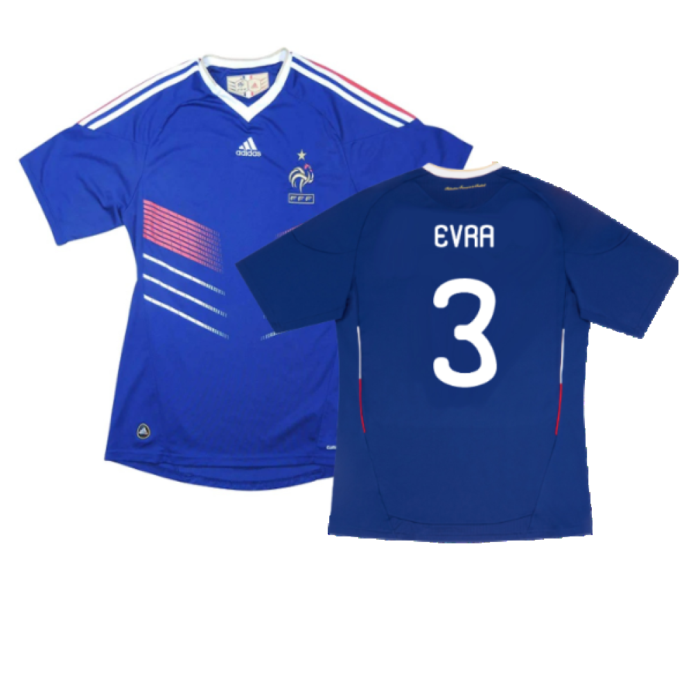 France 2010-2011 Home Shirt (M) (Excellent) (EVRA 3)_0