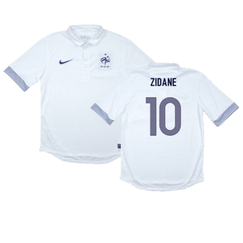 France 2012-13 Away Shirt (L) (Excellent) (ZIDANE 10)_0