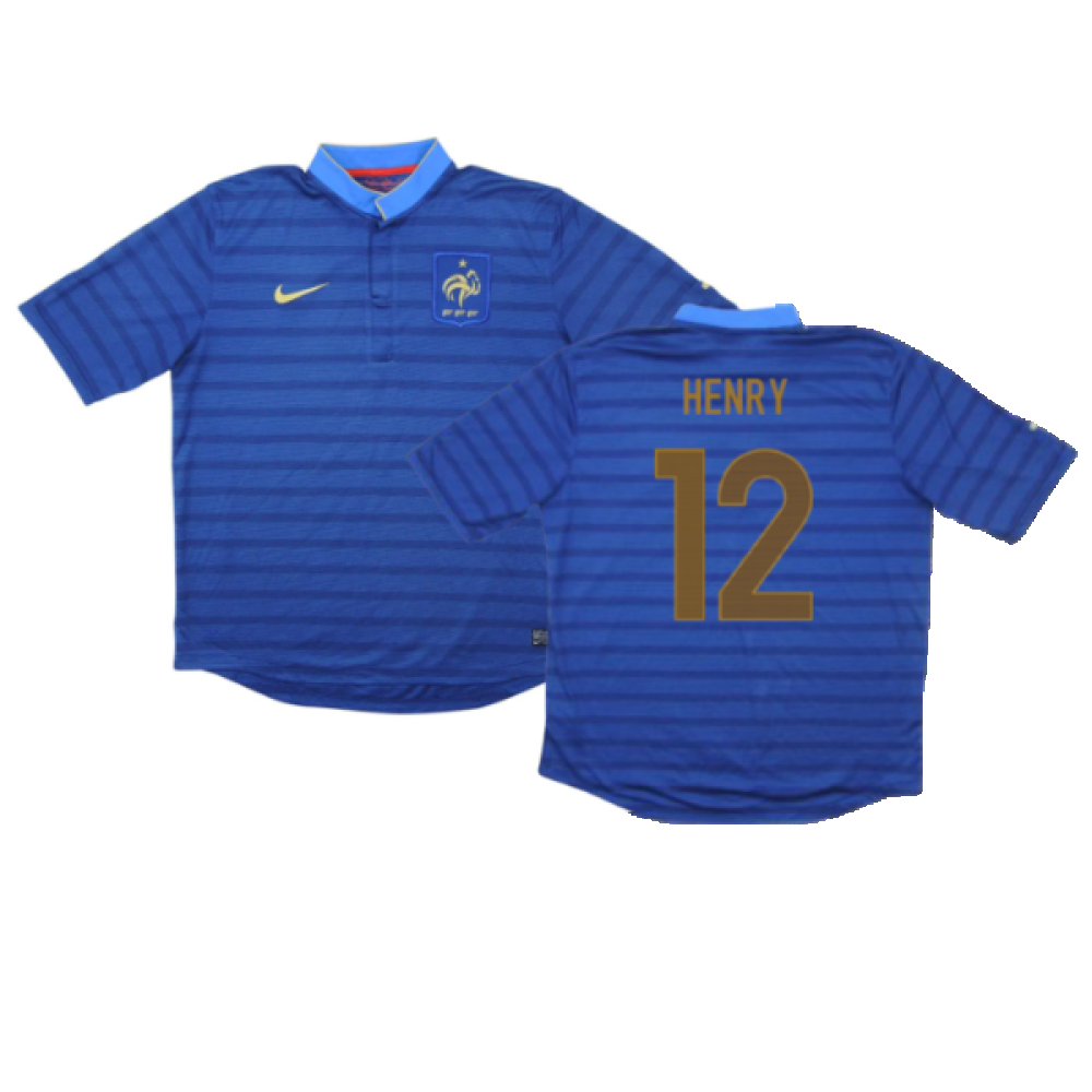 France 2012-13 Home Shirt (M) (Very Good) (HENRY 12)_0