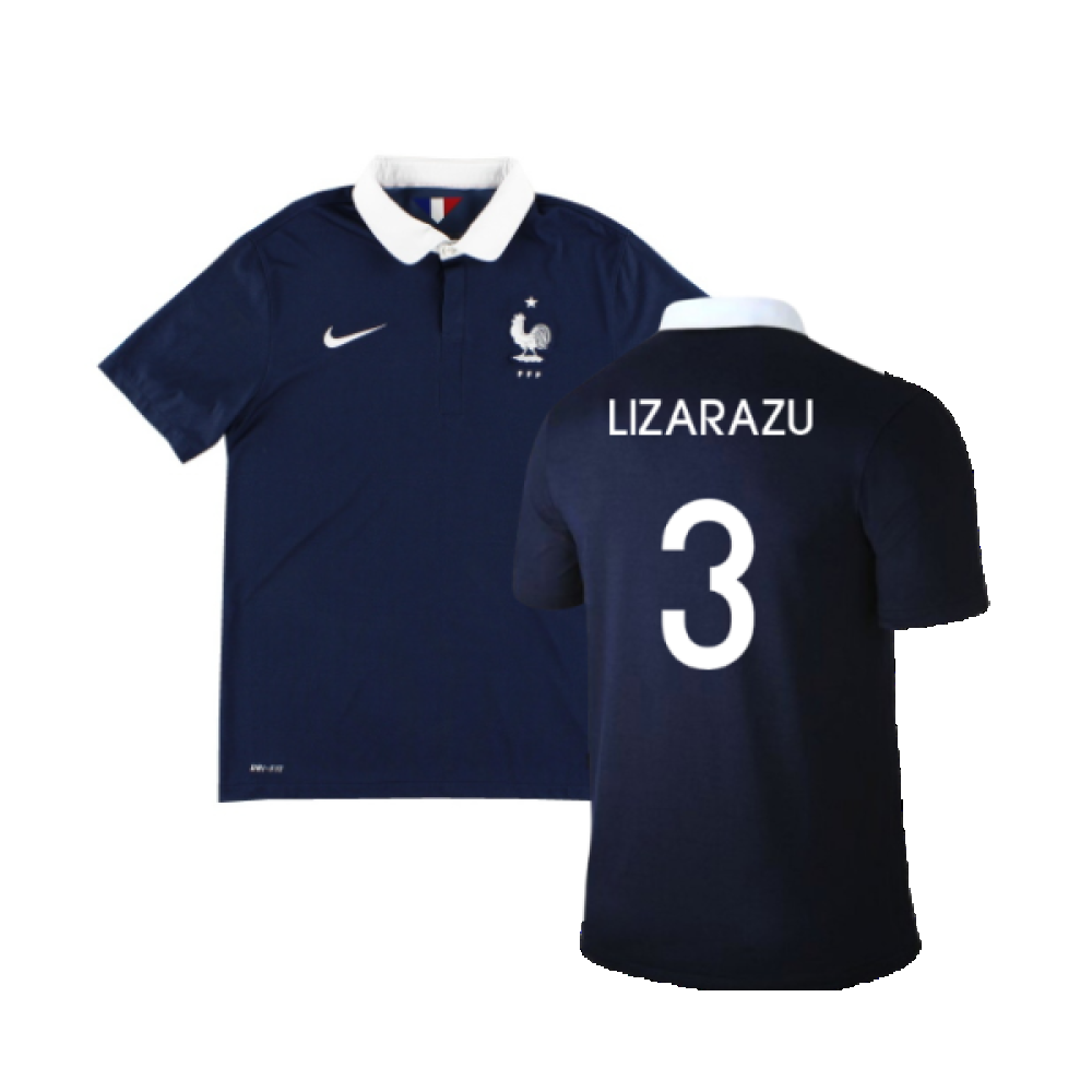 France 2014-15 Home Shirt (XL) (Excellent) (LIZARAZU 3)_0