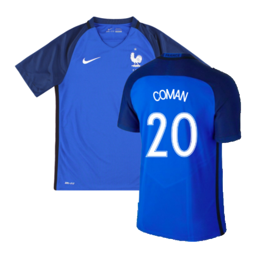 France 2016-17 Home Shirt (L) (Very Good) (Coman 20)_0