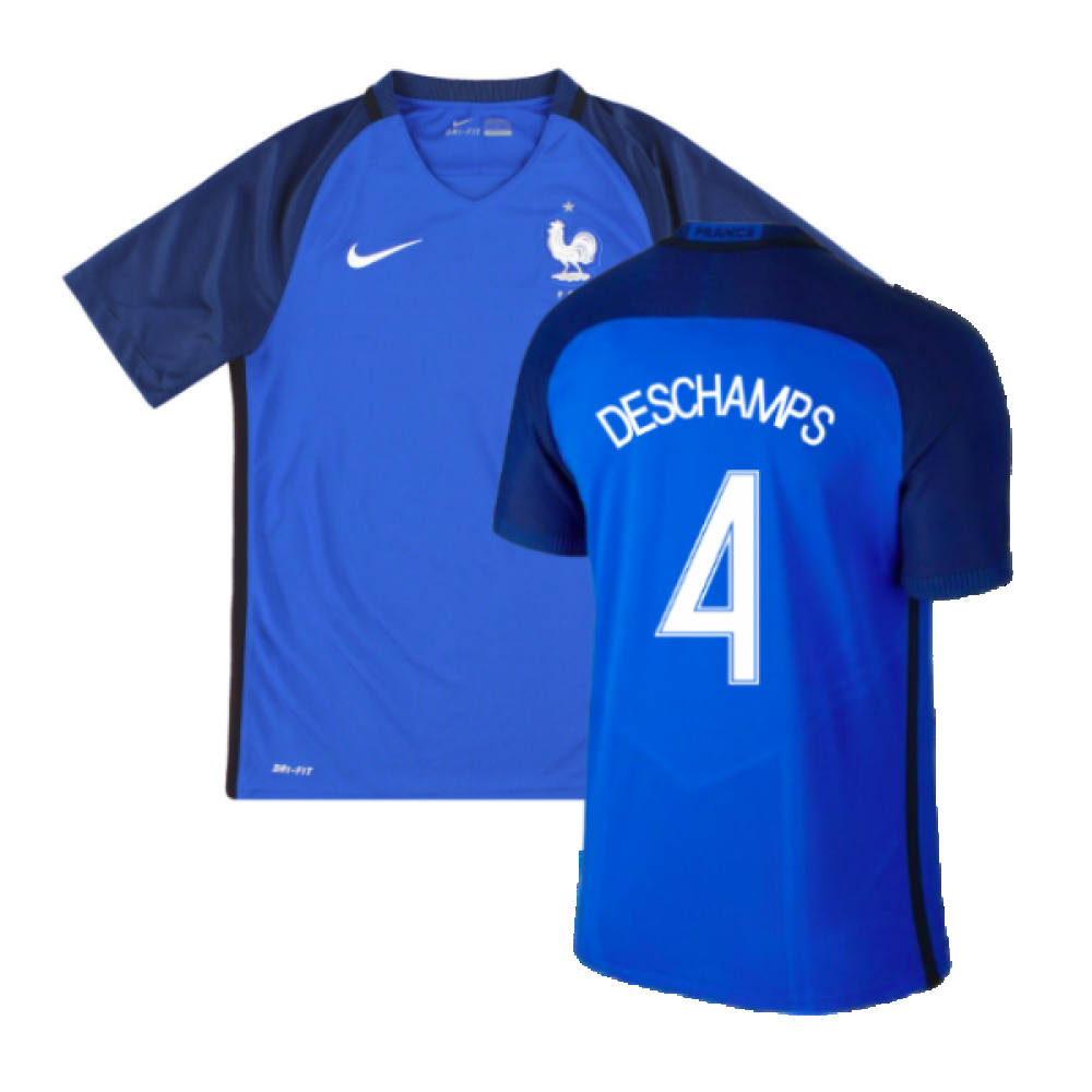 France 2016-17 Home Shirt (S) (Excellent) (DESCHAMPS 4)_0