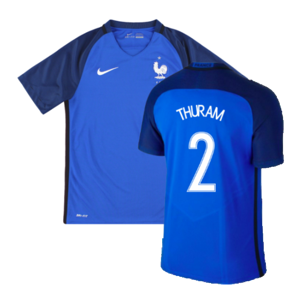 France 2016-17 Home Shirt (L) (Very Good) (THURAM 2)_0