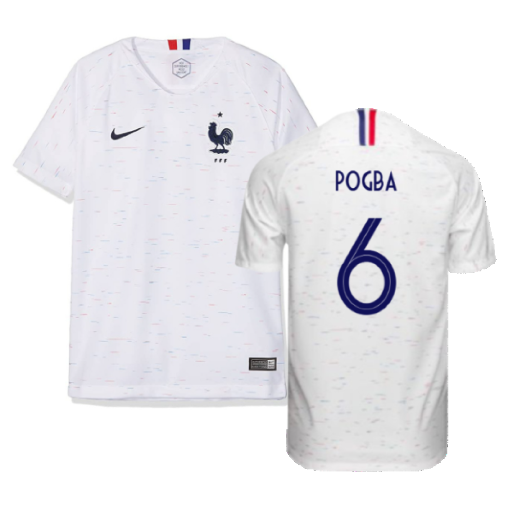 France 2018-19 Away Shirt (XL) (Good) (Pogba 6)_0